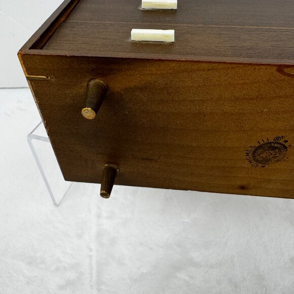 Vtg Mattel Modern Pre Barbie Wood Furniture Doll Dresser only 1953 Japan READ - Picture 15 of 16